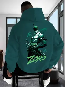 Men's Fall Winter Dark Art Hoodie, Montirex Letter Print, Fashionable and Practical, Casual Daily Wear