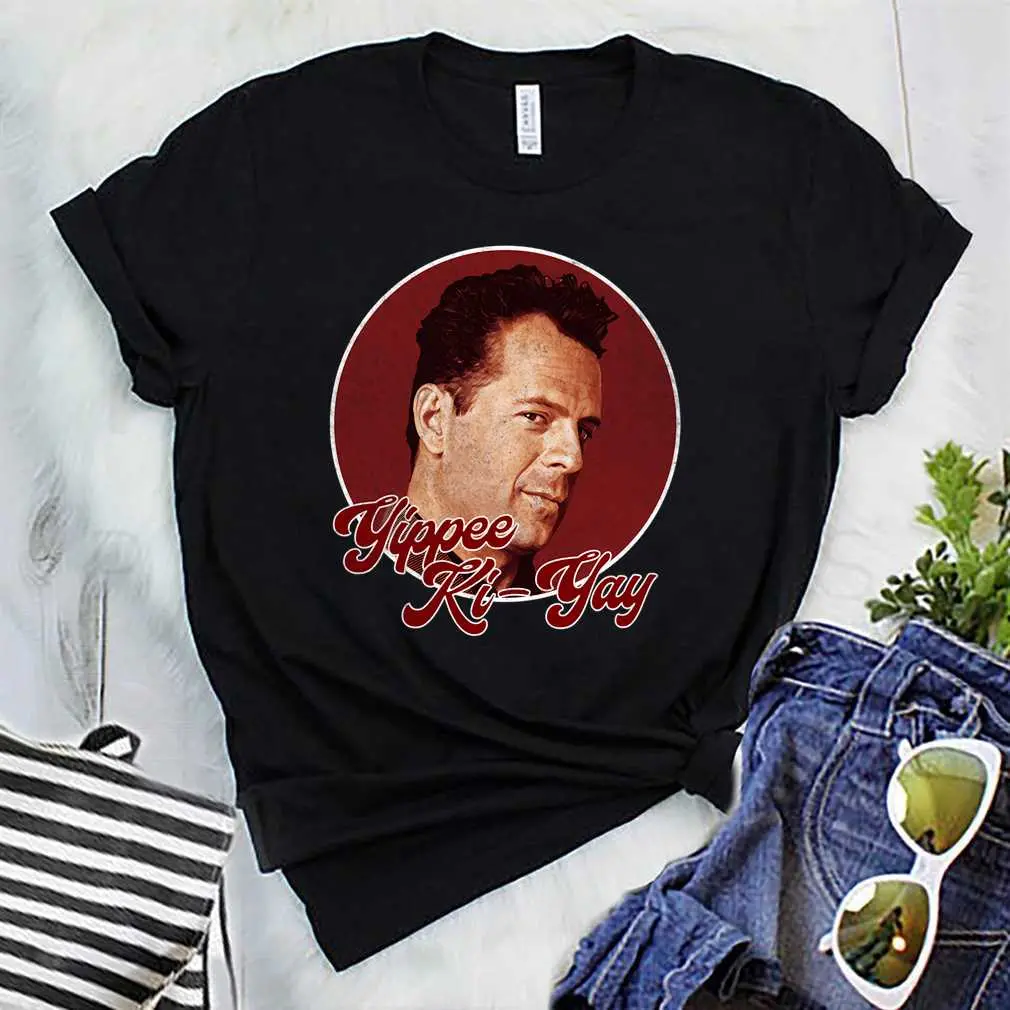 Bruce Willis Yipee Ki Yay T-Shirt