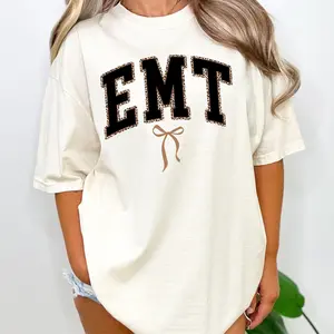 Comfort Colors EMT Shirt – Paramedic & First Responder Gift – EMT Student Tee – EMS T-Shirt for Emergency Medical Technicians