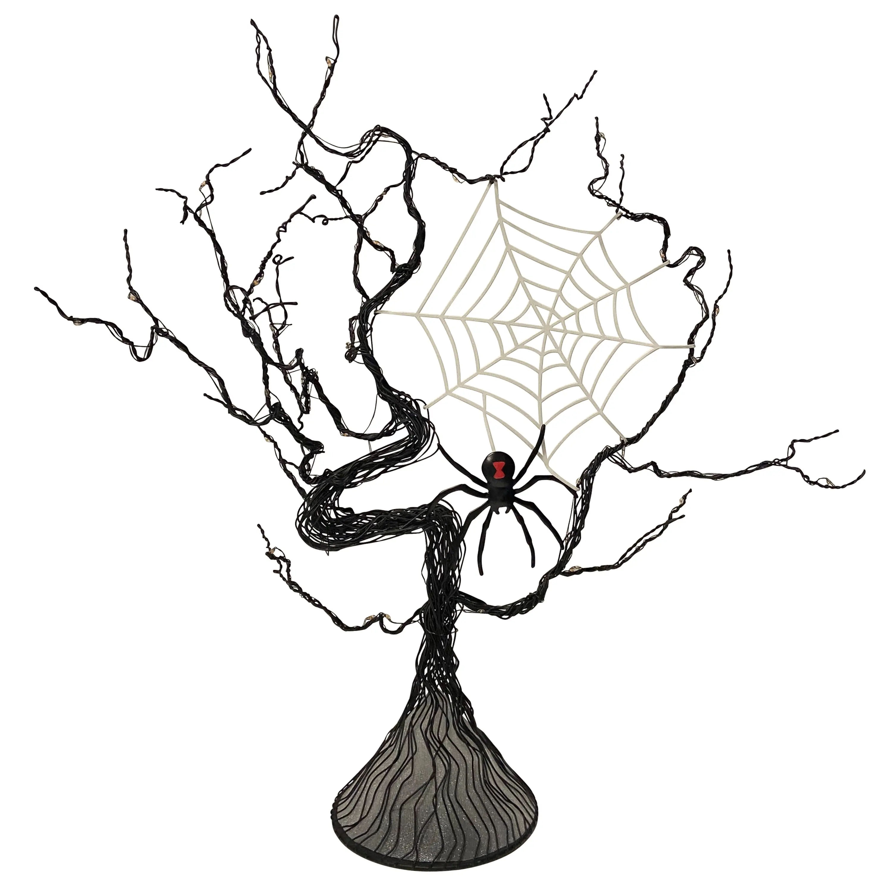 Halloween Tree with Spider