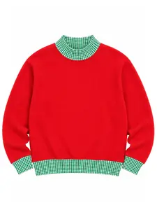 Premium Adult Mock Neck Sweatshirt | Blank | Holiday Gingham | 2 Styles | Preorder 2