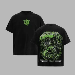 [NeoTokyoStatic] Rayquaza Shiny Pocket Monster Anime Retro Unisex T-Shirt, Hoodie, 100% Heavy Cotton Pocket Monster 2026 Oversized Unisex Anime Merch, Soft Cotton Streetwear Clothes, Unisex Manga Apparel, Gift for Anime Fans