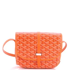 Pre-owned Goyard material Messenger Bags Belvedere II Messenger Bag Coated Canvas PM by Rebag