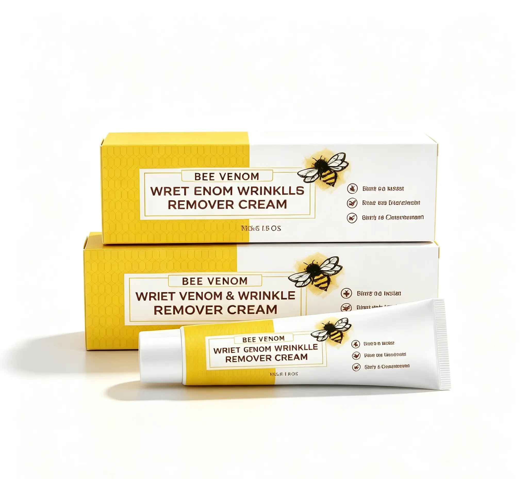 Natural Bee Venom Extract Corn Wart Removal Cream, Easy At-Home Treatment To Dissolve Stubborn Calluses, Painful Corns And Unattractive Skin Bumps Without Harsh Irritation