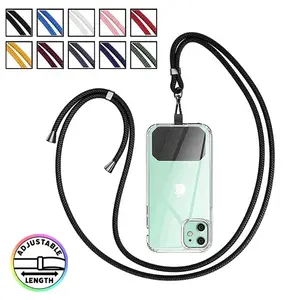Universal Phone Lanyard, Adjustable Crossbody Design Phone Strap Holder, Cell Phone Charm, Durable Phone Neck Lanyard, Phone Accessories for iPhone & Android