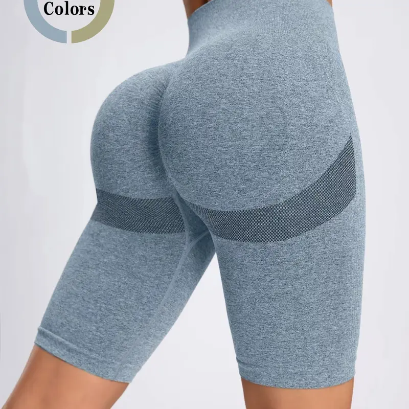 Women's High Waist Butt Lifting Yoga Shorts, High Waisted Shorts, Scrunch Gym Shorts, Gym Workout Pants, Absorbent Quick Dry High Elasticity, All Seasons, Fitness Yoga Shorts, Multiple Colors Available, Workout Exercise Shorts