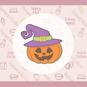 Witch Pumpkin Cookie Cutter