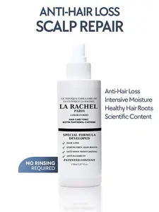 Anti-Hair Loss Tonic with Biotin, Panthenol & Caffeine | Hair Growth Treatment for Men and Women | Scientifically Proven Formula to Strengthen and Revitalize Thinning Hair by La Rachel Paris