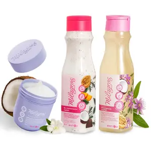 Kit Post Química Total Repair With Shampoo, Biorepolarizer, Treatment Hair Mask, and Blue Ampoule – Deep Repair and Hydration