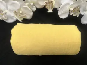 Crinkle Cotton Scarf | Yellow - Soft and Flexible Fabric for Versatile Use