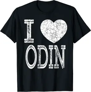 I Love Odin Valentine Boyfriend Son Boy Heart Husband Name T-Shirt - Keylamartine Shop 20B08RDRCGGX