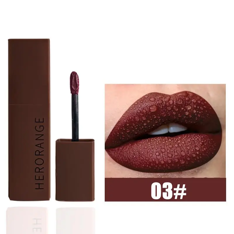 ✨ HERORANGE 6-Piece Velvet Lip Mousse Set Makeup | Featherlight & Non-Drying Matte | Transfer-Proof, All-Day Wear 🕑 | For Full & Smooth Lips! #LipMousse #MatteLips #VelvetLipstick Lipgloss Cosmetic Lip Lacquer Liquid Lip
