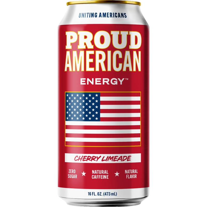 Proud American Energy - Original, Tropical, Cherry Limeade, Blue Raspberry & Variety Flavors (8-Pack)