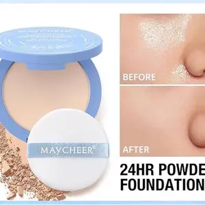 Polvo MayCheer ,resistente al agua con apariencia filtro.