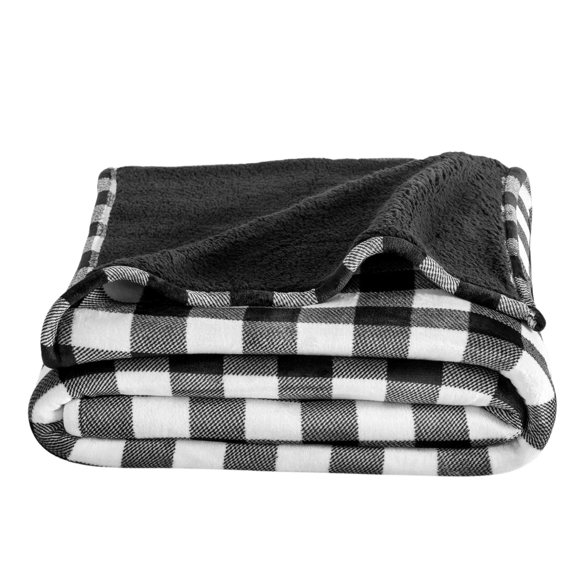 Buffalo Plaid - White/Black