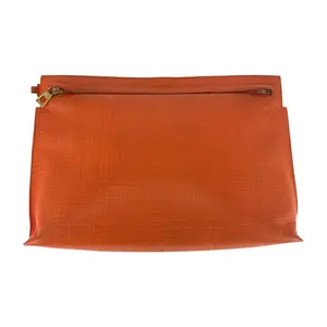 Pre-owned Loewe Other Tote Bags Anagram Leather Clutch Bag