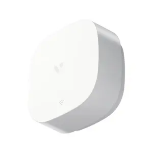 60GHz Breathing and Heartrate Monitoring Sensor,Presence Sensor,mmWave Radar Smart Motion Sensor,Contactless Monitor,0.4-2m Real-Time,Supports Alexa/Google Home,2.4G Wi-Fi for Kids/Elderly