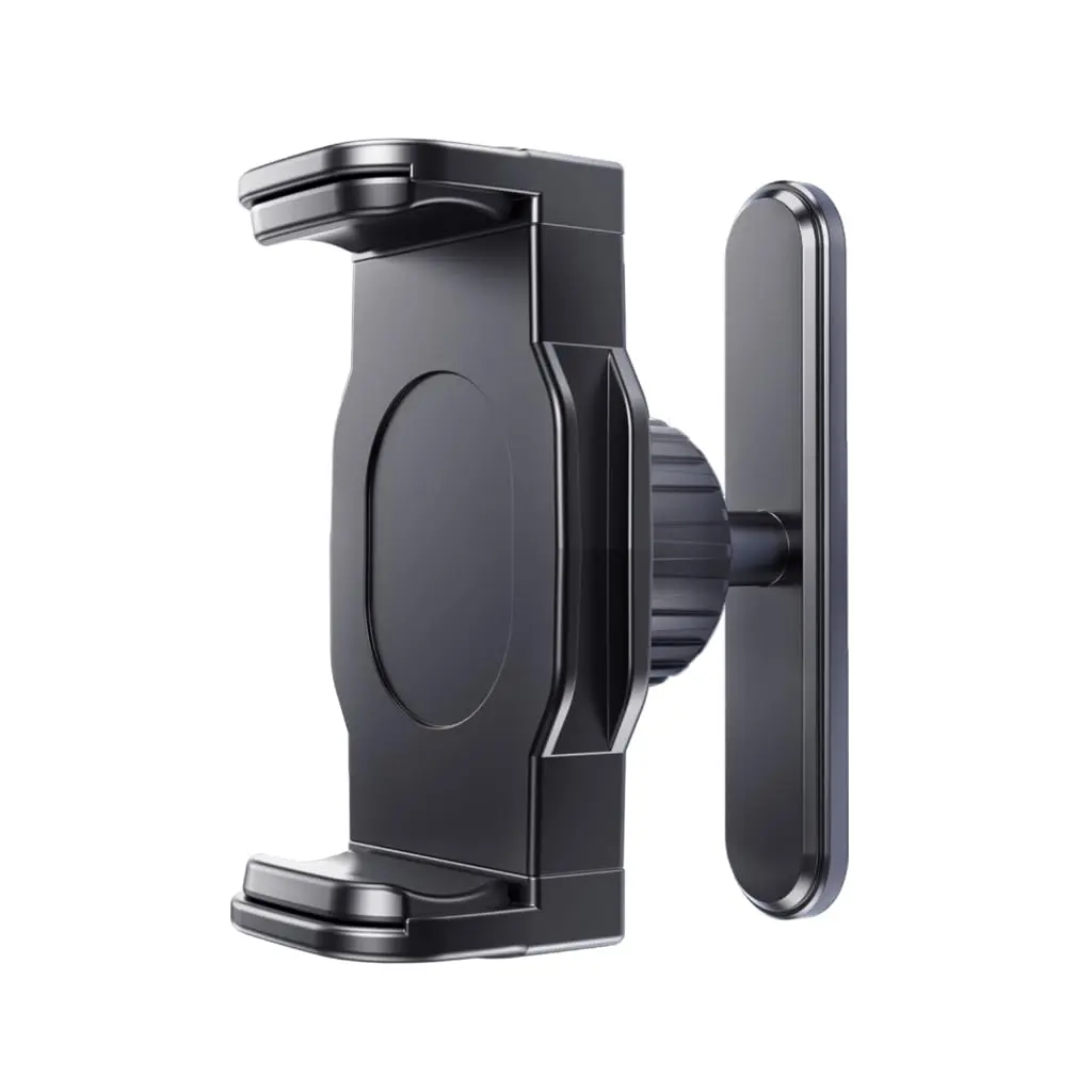 Magnetic Phone Holder for Gym - 360° Adjustable, Strong Portable Magnet Phone Mount for Workout Recording, Installable Tripod and Fill Light, Phone Holder Gym Accessories for Men Women Compatible with All Smartphones 4.7-7"