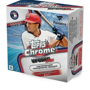 2025 Topps Chrome Updates Baseball Fanatics Exclusive Mega Box