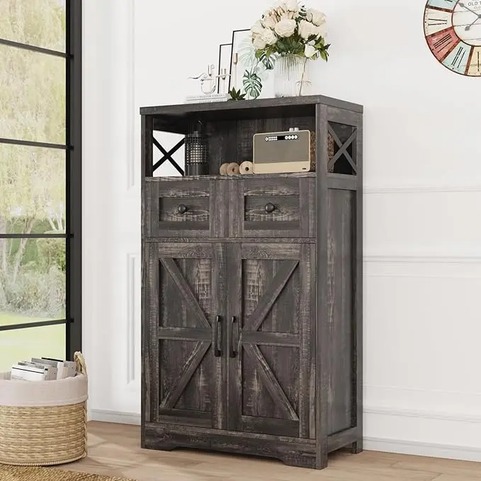 Dark Rustic Oak,23''L