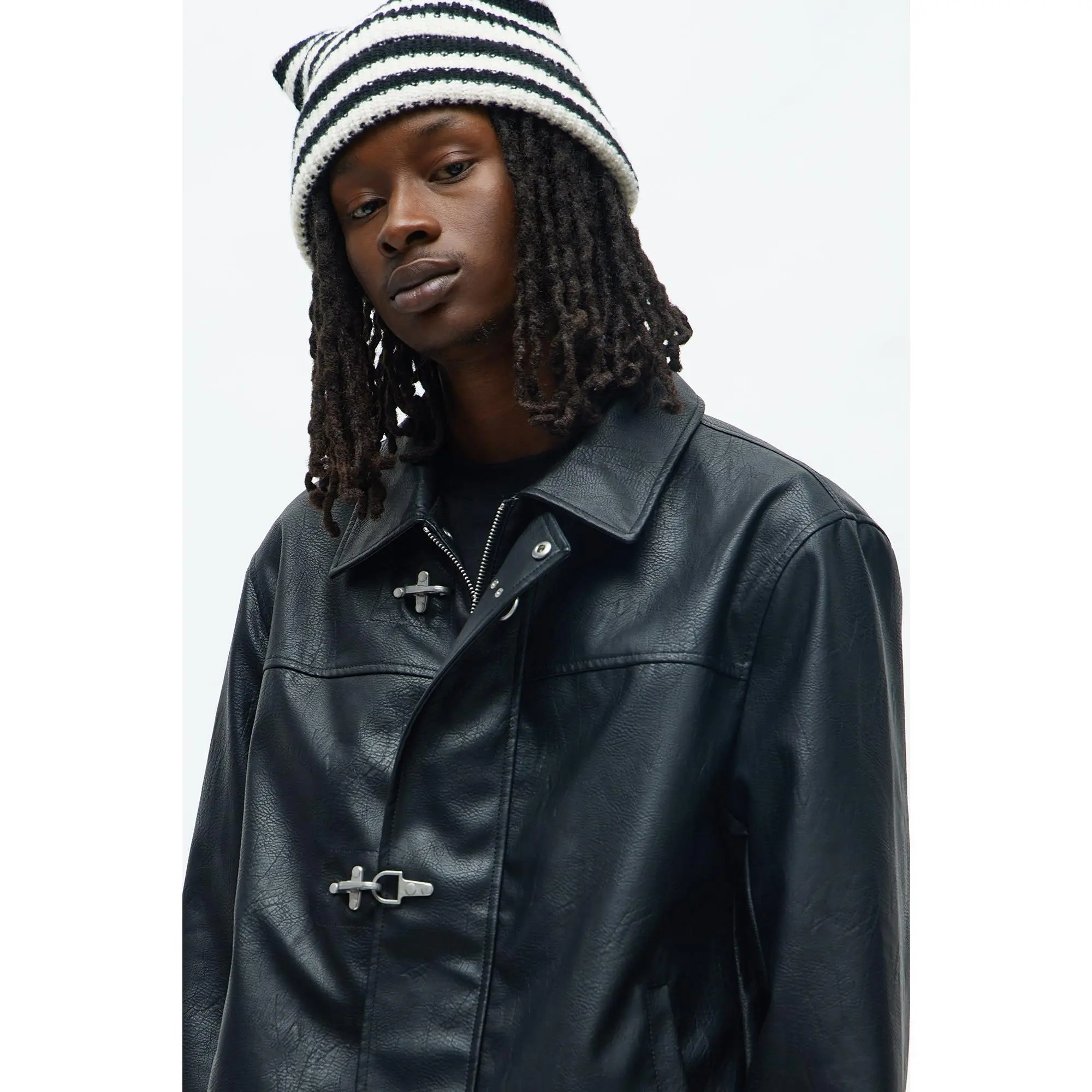 HOTROD LEATHER トラッカーキャップ　FRISCO 新品　ブラック HOTROD LEATHER トラッカーキャップ FRISCO 新品 ブラック - メルカリ