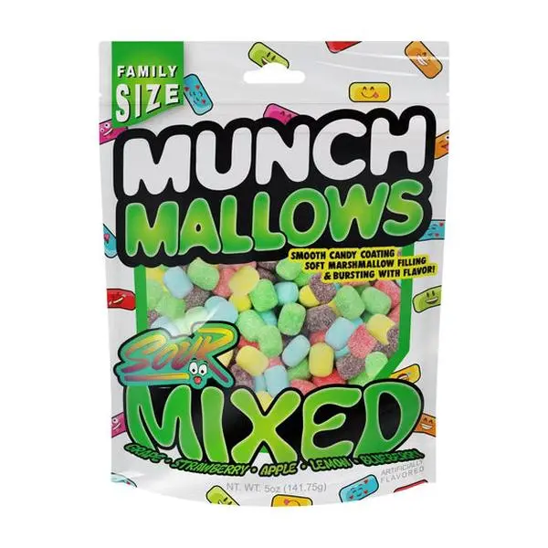 Sour Mixed Munchmallows Sour Mixed Munchmallows