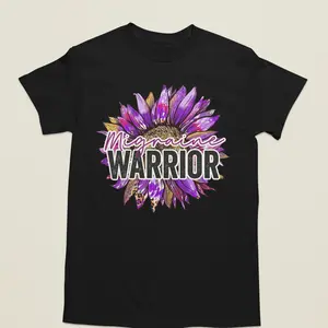 Migraine Warrior Awareness T-Shirt