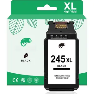 245xl Ink  Replacement for  245xl Black Ink, 245XL for  PG-245xl Black Ink  for TS202 MX490 TR4520 MG2525 TR4500 MX492 TR4522 TS3322 TR4527 Printer
