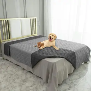 Waterproof Pet Blanket for Dogs & Cats – Reversible Furniture Protector for Bed, Couch & Sofa | Soft Washable Pet Cover Against Fur, Scratches & Spills