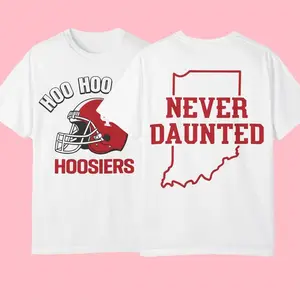 Indiana Basketball Heartland Fan T-Shirt | Crimson State Pride Tee