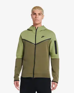 Nike Sportswear Alligator/Medium Olive/Black Tech Fleece Full-Zip Hoodie