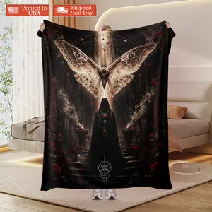 Sleep Token Blanket, Air-Conditioned Room Accessory, Sleep Token Flannel Throw Blanket, Ideal Birthday Mother's Day Gift for Sleep Token Fans #GLOBAL PICKS