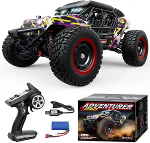 1/16 Brushless RC Desert Car, 4WD High Speed Off-Road Remote Control Buggy, Up to 37MPH Electric Fast RC Vehicle for Sand & All Terrain Hobby Toy