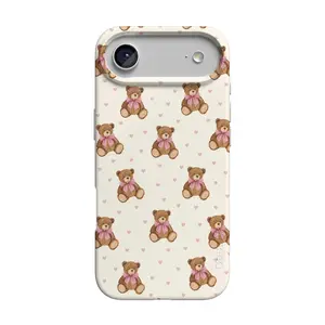 Casely iPhone 17 Air Case | Cuddle Up | Teddy Bear | Compatible with MagSafe | Classic Ultra Thin Design