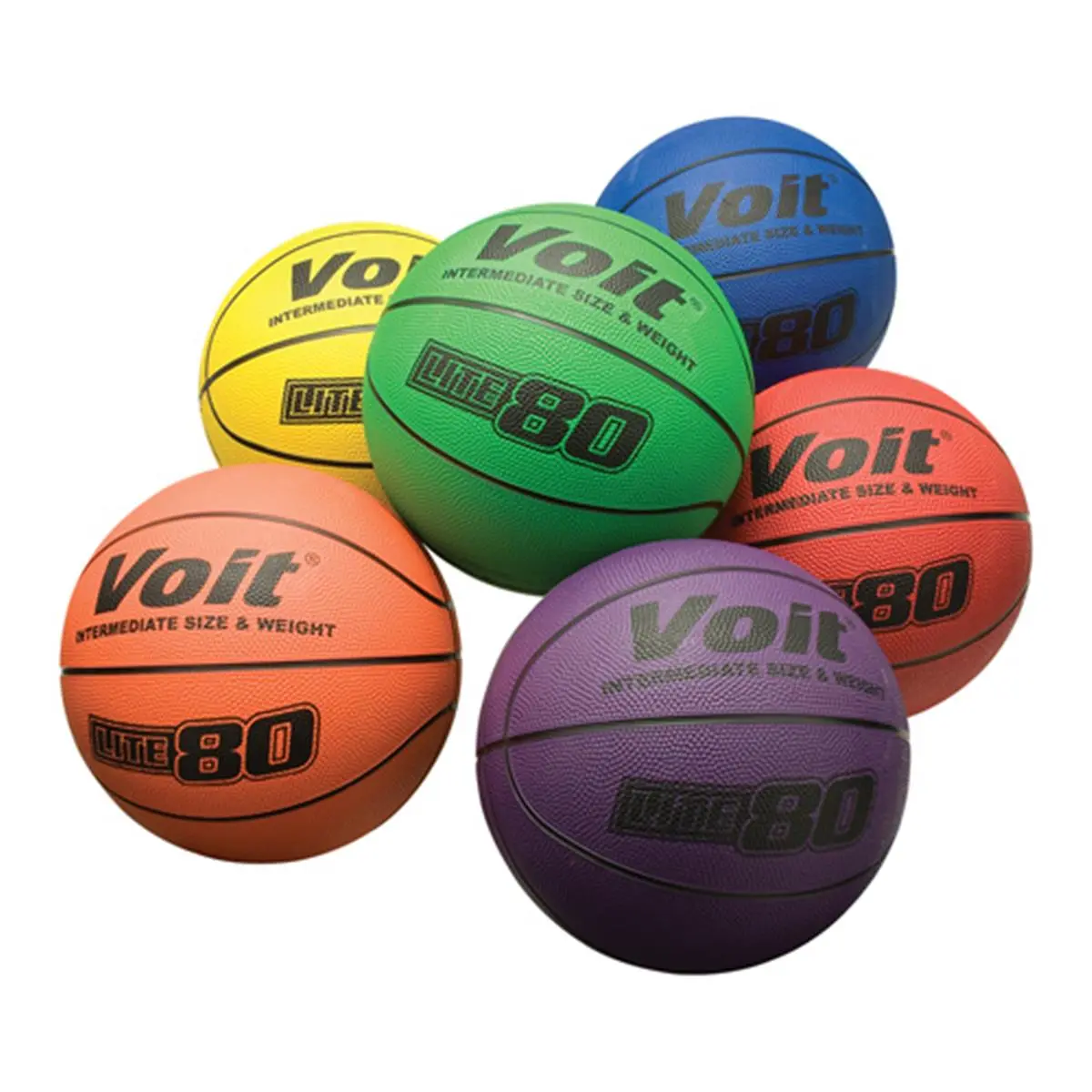 212 MAIN MacGregor 25.5 in. Colt Basketball, Set of 6, Sports Ball