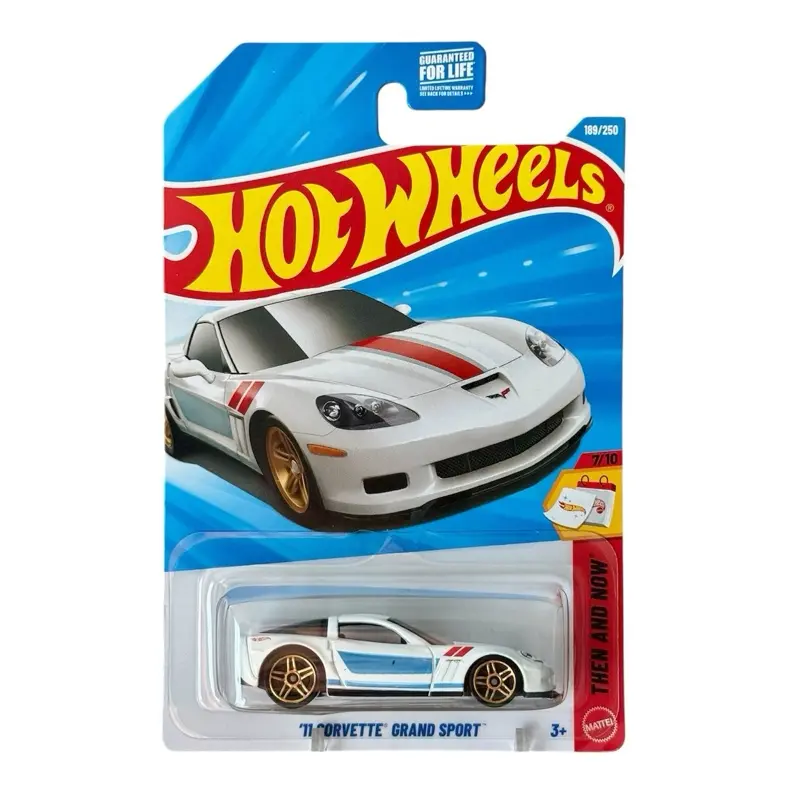 Hot Wheels 1:64 Scale '11 Corvette Grand Sport Diecast Car Model - Premium Collectible for Model Cars Enthusiasts
