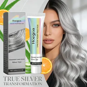100g Hair Conditioner - Grey Hair Conditioner, long-lasting color retention without damaging the hair. Suitable for all hair types, suitable for both men and women. Trendy hair color hair conditioner.