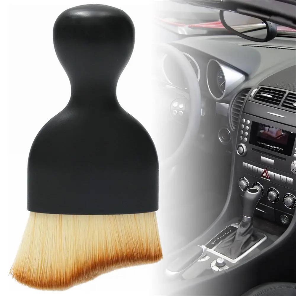 Car Interior Cleaning Brush, 1 Count Dashboard Air Vent and Crevice Dust Removal Detailing Brush, Car Interior Cleaning Tool and Detailing Accessory, Car Detailing Brushes, Car Detailing Supplies