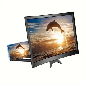 1pcs   12 Inch Mobile Phone Screen Amplifier Mobile Phone Extension Mirror Mobile Phone Holder Stand