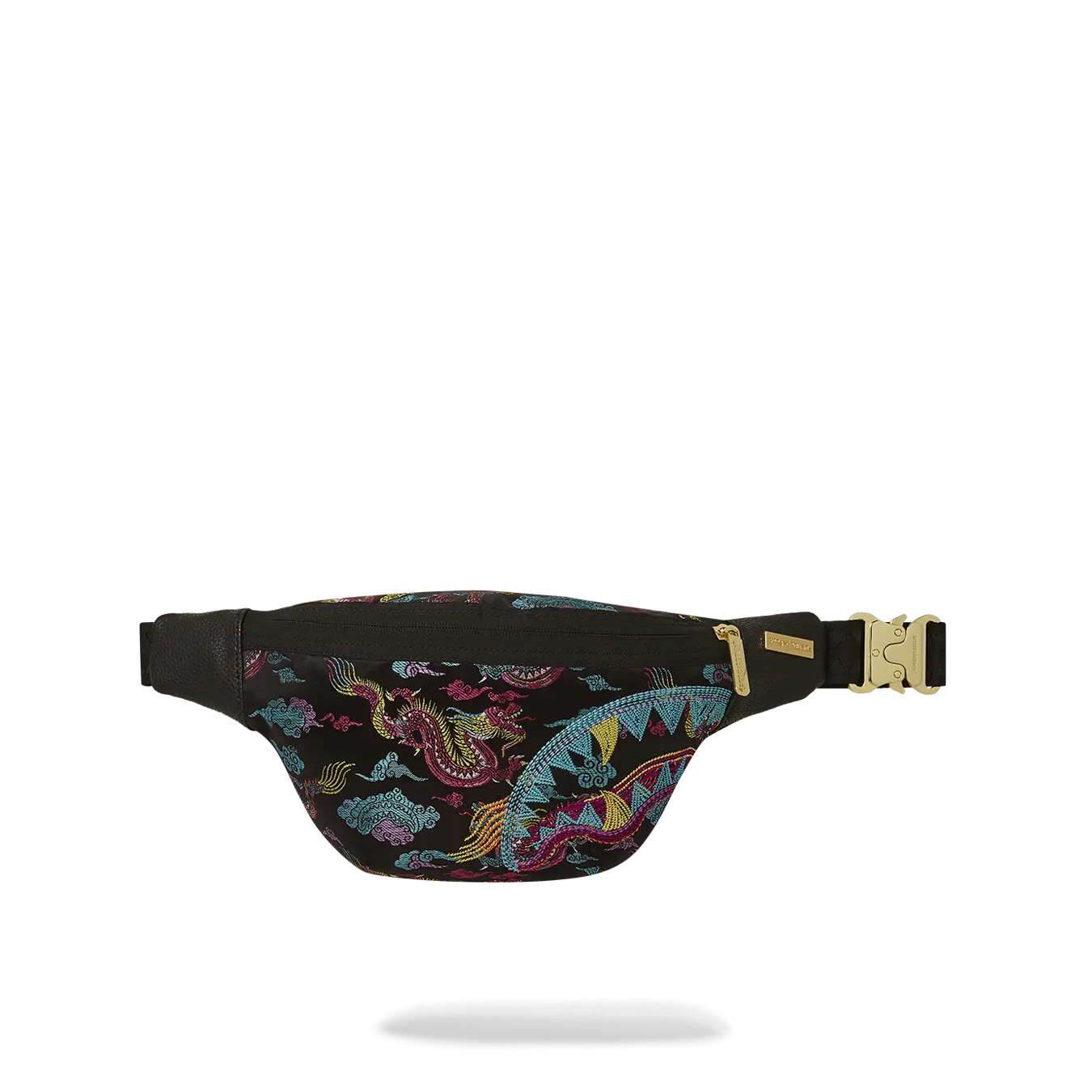 EMBROIDERED DRAGONS SAVVY CROSSBODY