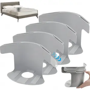 4 Pack Bed Sheet Holders, Heavy Duty Lock Sheet Holders with Fitted Sheet Straps, Keep Sheets Firm & Tight, Corner Fitted for All Mattress Sizes Bedsheet Clip Durable Bedding Accessories, Bedroom Gadgets & Home Essentials, Holiday Gifts Christmas Gifts
