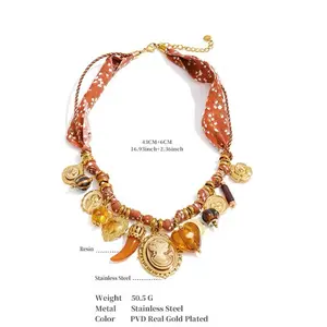 Collar “Golden Safari”