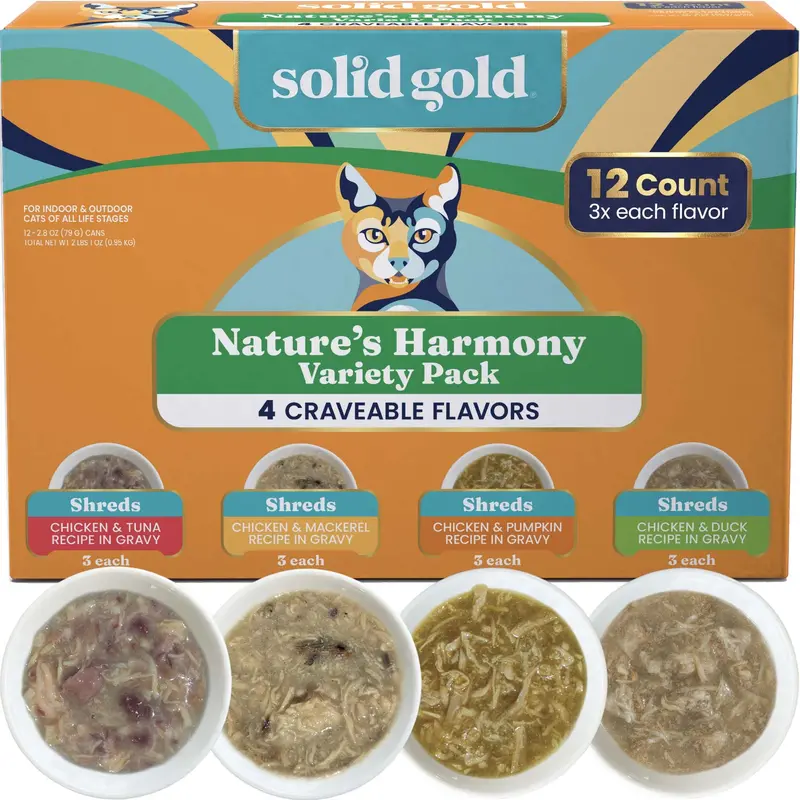 Solid Gold Nature's Harmony™ Wet Food Variety Pack for Cats
