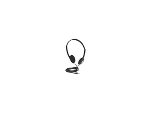 Manhattan 177481 Stereo Headphones with Adjustable Headband Black Manhattan 177481 Stereo Headphones with Adjustable Headband Black