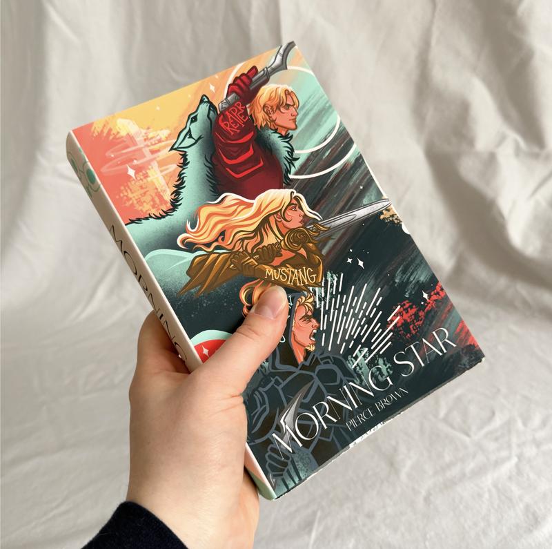 Red Rising Paperback Dust Jackets Full Set