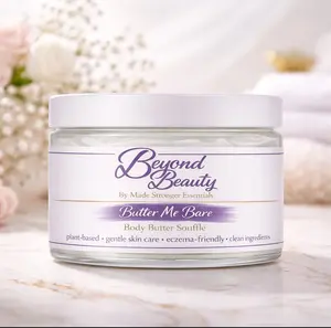 Butter Me Bare Ultra-Nourishing Body Butter with Shea & Kokum Butters for Dry Sensitive Skin Hydration and Radiant Glow