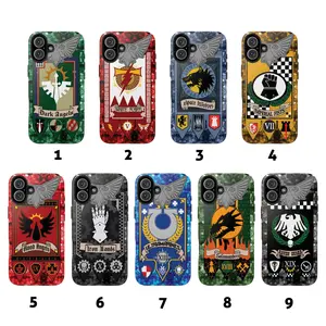 Warhammar Space Soldier Loyal Legion Phone Case – Sci Fi Chapter Armor Aesthetic iPhone Case, Futuristic Battle Warrior Design Protective Cover, Gift for Boyfriend Friends and Gamers (Compatible iPhone 11–17)