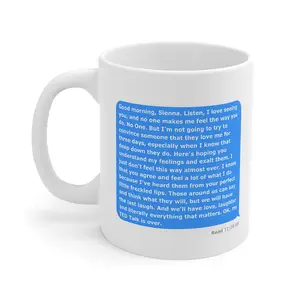 Bravo Southern Charm Fan Mug, Shep's Cringy Text to Sierra - scs14904