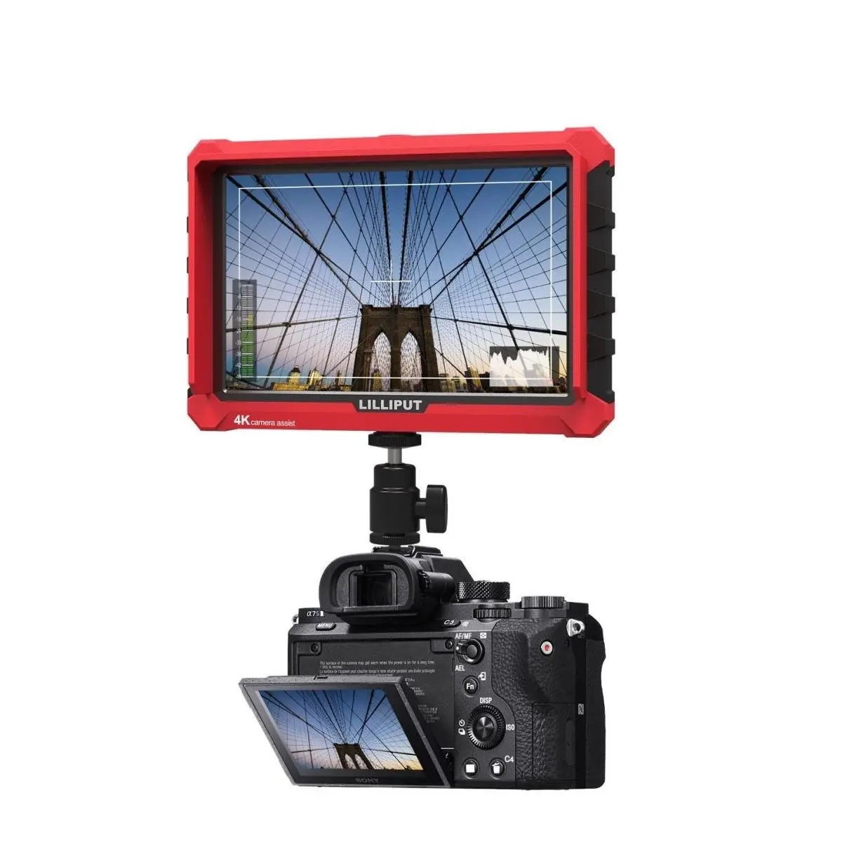 Lilliput 7 in. Full HD Monitor with 4K Camera Assist