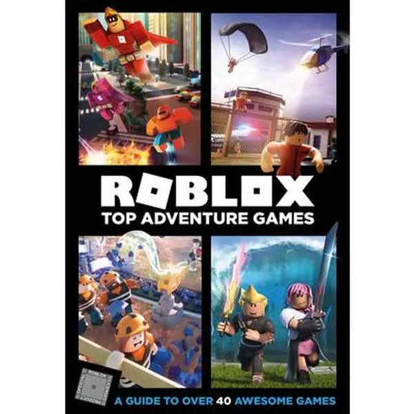 Used Roblox Top Adventure Gaming Hardcover Book - Official Harpercollins Publication, English Text, Very Good Condition, 0.84lb (School & Educational Office Stationery Supplies)